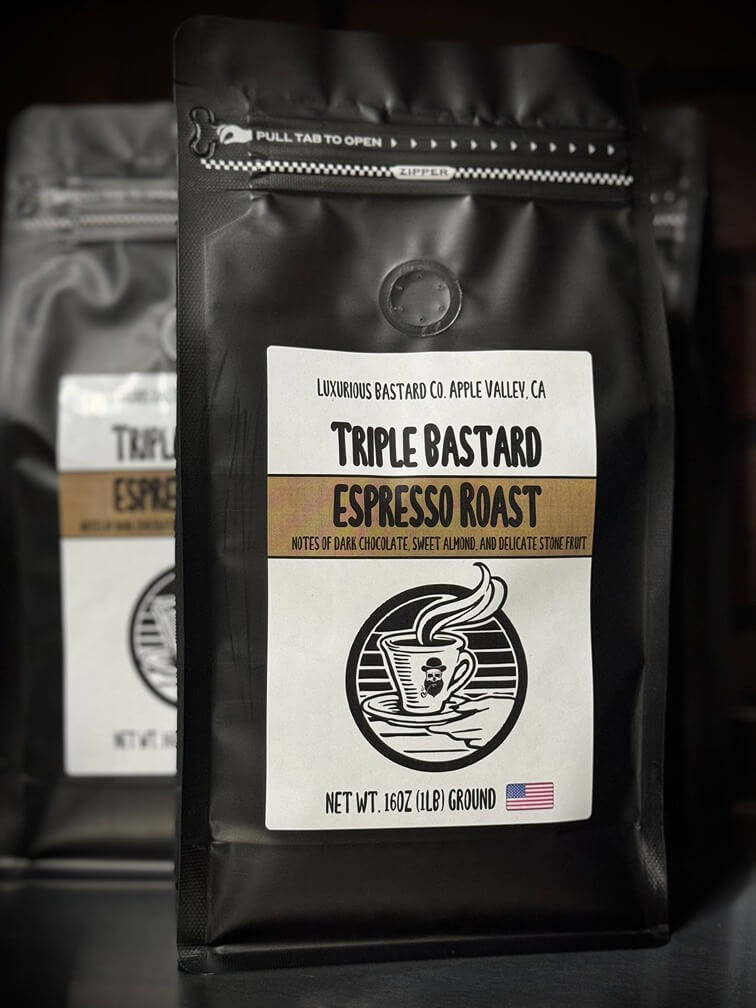 Luxurious Bastard Small Batch Coffee Luxurious Bastard Beard Co.