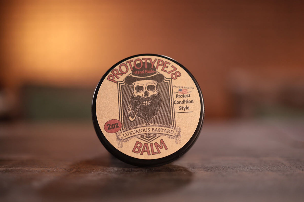 Prototype 78 Beard Balm - Limited – Luxurious Bastard Beard Co.