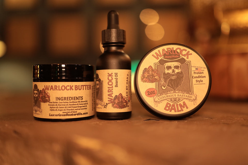 Warlock Beard Oil | Red Wine & Rose | Luxurious Bastard – Luxurious ...