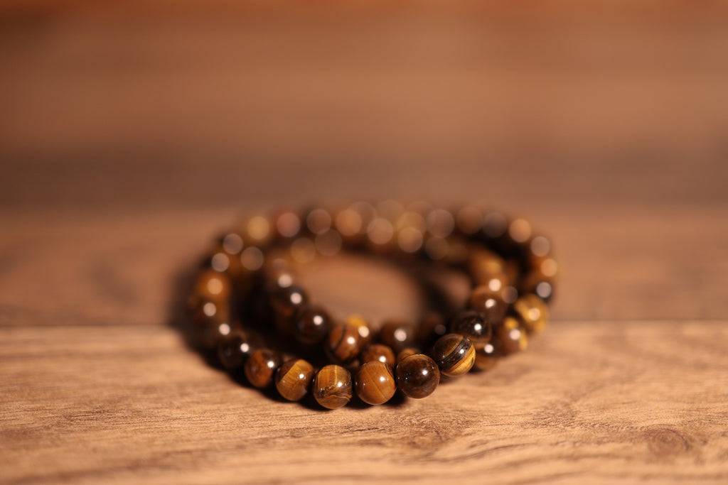 luxurious men's bracelets Tigers eye