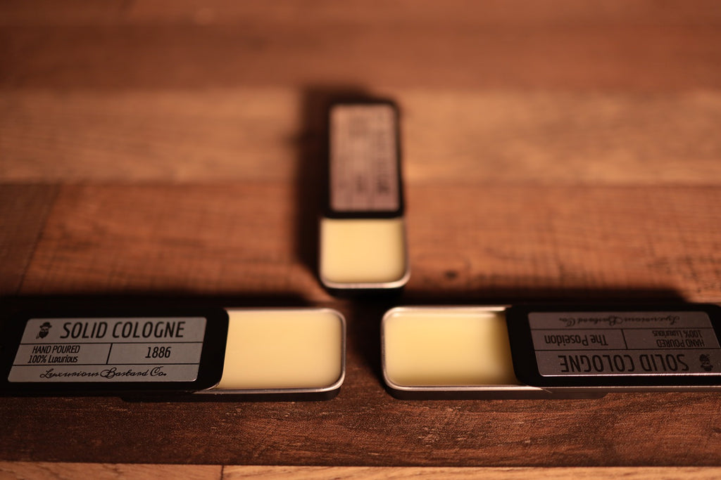 Solid Cologne black tin